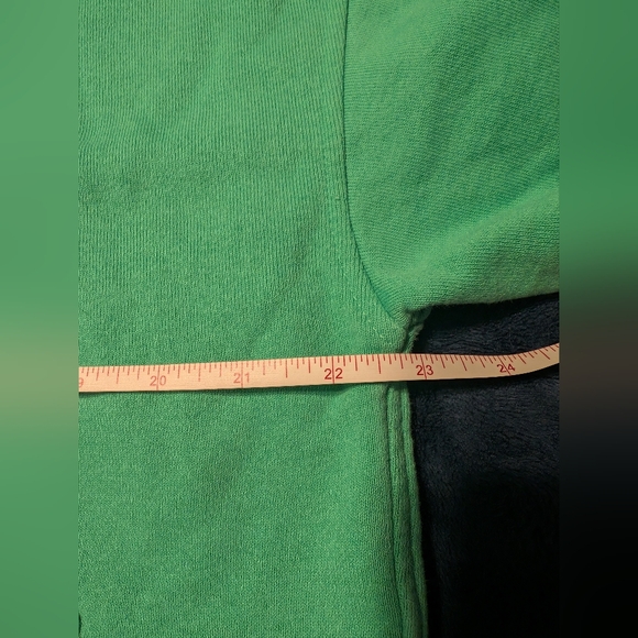 Everlane The Organic Cotton Zip Up Hoodie-Bright Green 🍏 Jade Medium - Picture 4 of 7